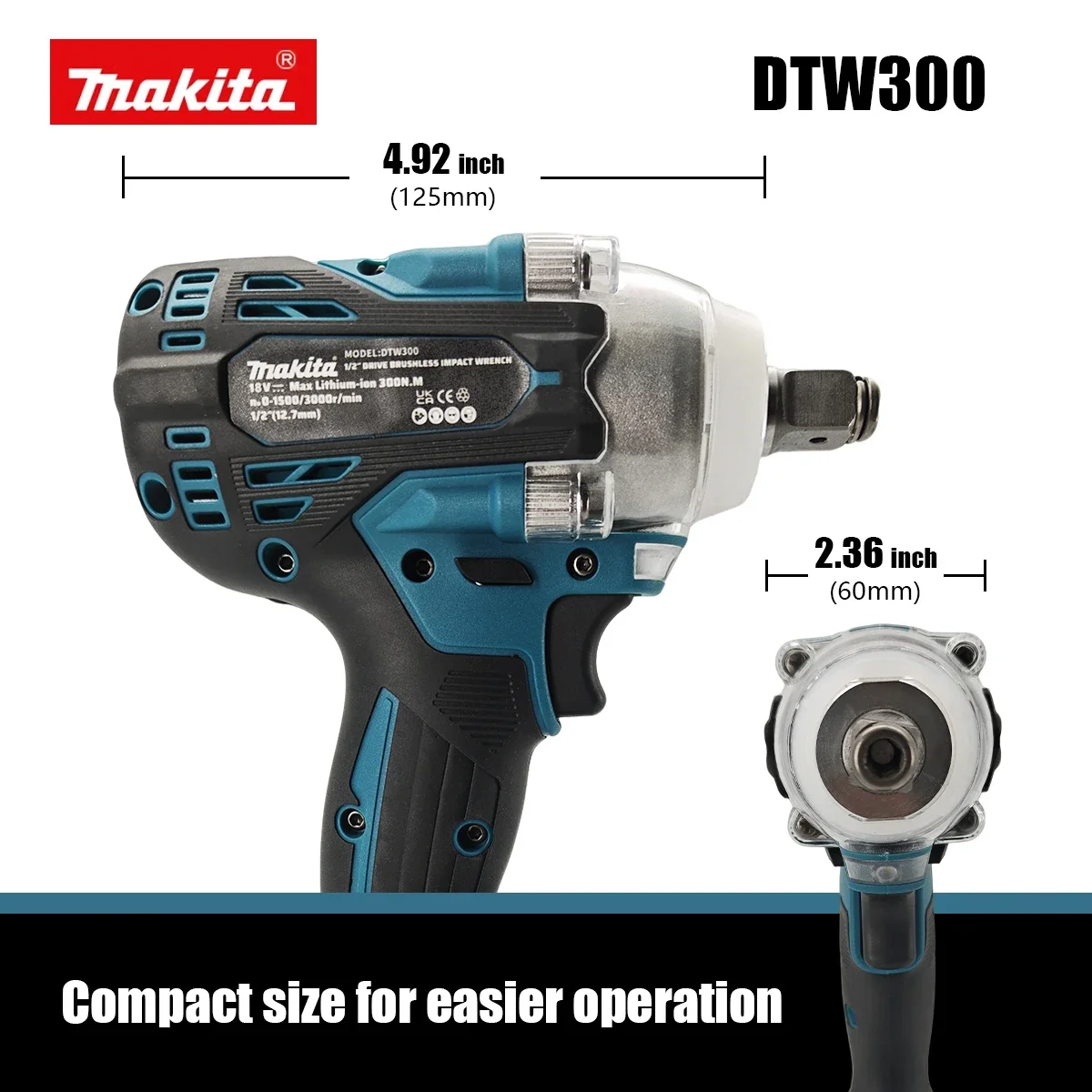 Untuk Baterai Makita 18V, Kunc - Makita Drill Dtw300 ulasan dan harga